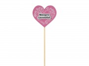 CQ06286 Szív pálcás Nőnapra szeretettel