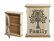 CQ06686 Kulcsos szekrény Életfa Family 21x26,5cm