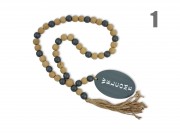 CQ06702 Dekoratív rózsafüzé...