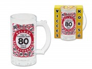 CQ06711 Söröskorsó Boldog 80. Születésnapot 400ml