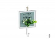 CQ06791 Fali akasztó +növény 12x18cm 2f