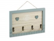 CQ06805 Fali kulcstartó szíves 30x20cm