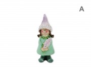 CQ06810 Levendula figura fiú/lány 12cm 2f