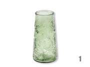 CQ06839 Váza levélmintás 20cm 2f