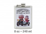 CQ07010 Flaska Nyugdíjas vagyok motoros 8oz