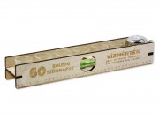 CQ07131 Vízmérték + 6db pálinkás pohár Boldog 60. Születésnapot