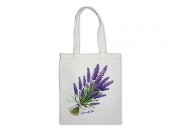 CQ07144 Vászontáska levendulás 35x40cm