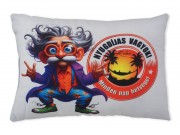 CQ07177 Díszpárna Nyugdíjas vagyok férfi 35x25cm