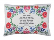 CQ07179 Díszpárna Házi áldás 35x25cm