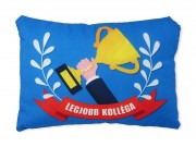 CQ07181 Díszpárna Legjobb Kolléga 35x25cm
