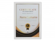 CQ07201 Fényképtartó fehér 21x30cm-es képhez