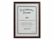 CQ07202 Fényképtartó barna 21x30cm-es képhez