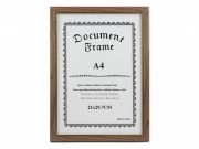 CQ07204 Fényképtartó barna/arany 21x30cm-es képhez