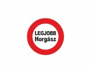 CQ07244 Hűtőmágnes kerek Legjobb horgász 8cm
