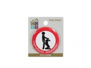 CQ07268 Party kitűző Lánybú...