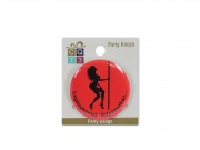 CQ07269 Party kitűző Lánybú...