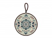 CQ07307 Edényalátét/falidísz Mandala 17x19cm