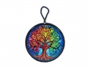 CQ07309 Edényalátét Életfa 17x19cm