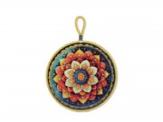 CQ07310 Edényalátét Mandala 17x19cm