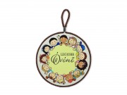 CQ07321 Edényalátét Legjobb Óvónő 17x19cm