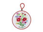 CQ07328 Edényalátét kalocsai 17x19cm