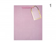 CQ07372 Ajándéktasak halszálka minta nagy 26x10x32cm 4f