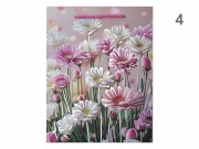 CQ07396 Ajándéktasak virágos óriás 30x12x41cm 4f