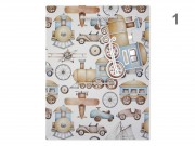 CQ07420 Ajándéktasak retro óriás 30x12x41cm 4f