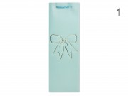 CQ07432 Ajándéktasak italos arany masnis pasztell 12x9x35cm 4f