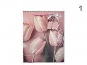 CQ07449 Ajándéktasak tulipános nagy 26x10x32cm 4f