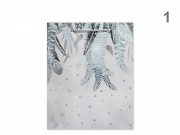 CQ07463 Ajándéktasak leveles nagy 26x10x32cm 4f