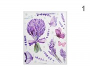 CQ07478 Ajándéktasak levendulás nagy 26x10x32cm 4f