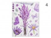 CQ07479 Ajándéktasak levendulás óriás 31x12x40cm 4f