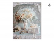 CQ07535 Ajándéktasak esküvőre óriás 31x12x40cm 4f