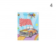 CQ07539 Ajándéktasak autós közép 18x8,5x24cm 4f