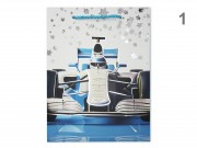 CQ07567 Ajándéktasak sport/zene óriás 31x12x40cm 4f