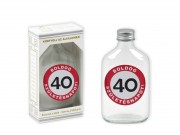CQ07683 Flaska Boldog 40. Születésnapot 200ml