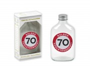CQ07686 Flaska Boldog 70. Születésnapot 200ml