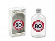 CQ07687 Flaska Boldog 80. Születésnapot 200ml