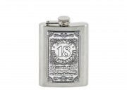 CQ07778 Flaska fémcimkés Boldog 18. Születésnapot 8oz