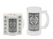 CQ07789 Söröskorsó fémcimkés Boldog Születésnapot 400ml