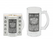 CQ07792 Söröskorsó fémcimkés Boldog 40. Születésnapot 400ml