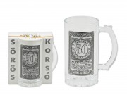 CQ07793 Söröskorsó fémcimkés Boldog 50. Születésnapot 400ml