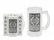 CQ07797 Söröskorsó fémcimkés Boldog Névnapot 400ml