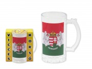 CQ07802 Söröskorsó Hungary Angyalos címeres 400ml