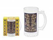 CQ07805 Söröskorsó Hungary népi motívum 400ml