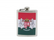 CQ07812 Flaska Hungary Angyalos címeres 8oz