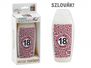 CQ07885 Tusfürdő szlovák Boldog 18. Születésnapot 250ml
