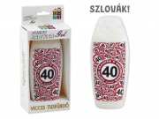 CQ07888 Tusfürdő szlovák Boldog 40. Születésnapot 250ml