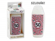CQ07889 Tusfürdő szlovák Boldog 50. Születésnapot 250ml